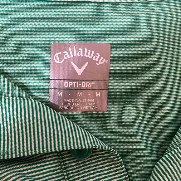 Callaway Opti-Dri Golf Polo Shirt Size Medium - Picture 6 of 7
